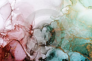 Alcohol ink abstract texture