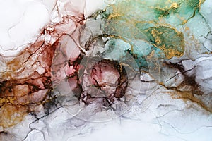 Alcohol ink abstract texture