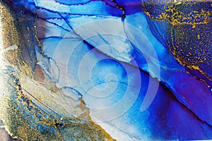 Alcohol ink abstract texture