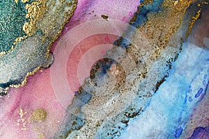 Alcohol ink abstract texture