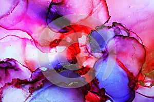 Alcohol ink abstract texture