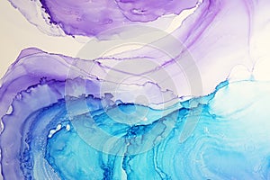 Alcohol ink abstract texture