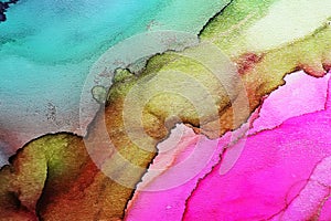 Alcohol ink abstract texture