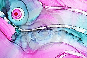 Alcohol ink abstract texture