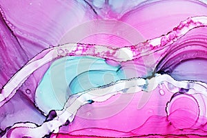 Alcohol ink abstract texture