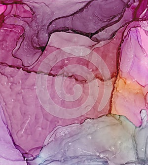 Alcohol ink multicolor texture. Fluid ink abstract background. art for design