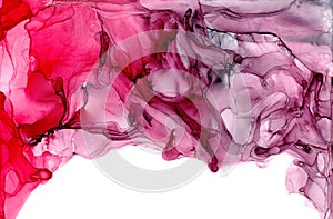 Alcohol ink texture. Fluid ink abstract background. art for design photo