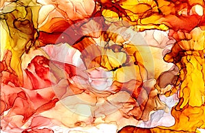 Alcohol ink texture. Fluid ink abstract background. art for design