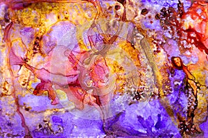 Alcohol ink texture. Fluid ink abstract background. art for design