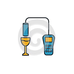 Alcohol Sensor icon. Simple element from sensors icons collection. Creative Alcohol Sensor icon ui, ux, apps, software and