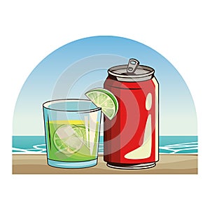 Alcoholic drinks beverage cartoon
