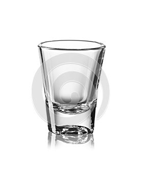 Alcoholic drinks in glasses Empty realistic glasses set for different alcohol drinks and cocktails isolated on white background