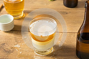 Alcoholic Japanese Sakebombs with Rice Wine