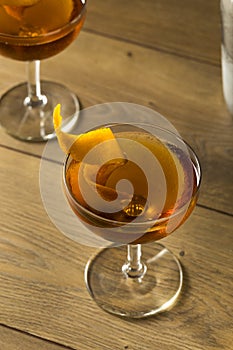 Alcoholic Martinez Cocktail with Gin