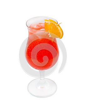 Alcoholic red cocktails