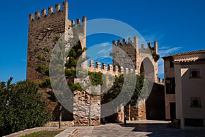 Alcudia City Wall Gate photo