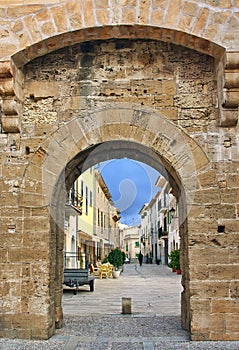 Alcudia Medieval Gate photo