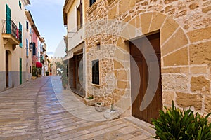 Alcudia Old Town in Majorca Mallorca Balearic