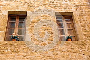 Alcudia Old Town in Majorca Mallorca Balearic