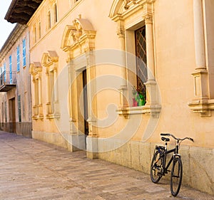 Alcudia Old Town in Majorca Mallorca Balearic