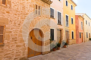 Alcudia Old Town in Majorca Mallorca Balearic