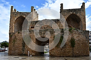 Alcudia , Porta de Mallorca in the old historic town