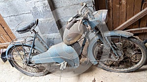 Alcyon motorbike sixties french brand vintage European Moped