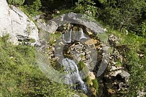 Aldabide waterfall, Gorbeia natural park, Bizkaia photo