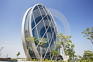 The Aldar headquarters building