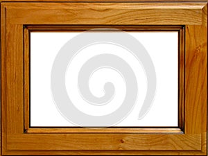 Alder Wood Picture Frame photo