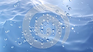 aldosterone molecular structure, 3d model molecule, steroid hormone, structural chemical formula view from a microscope