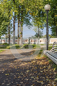 Alee In The Autumn Park