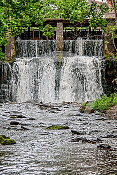 Aleksupite waterfall in Kuldiga