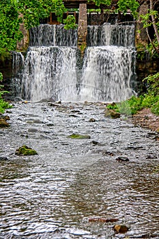 Aleksupite waterfall in Kuldiga
