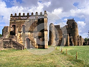 Alem-Seghed Fasil's castle in Ethiopia