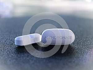Alendronic acid alendronate steoporosis pill