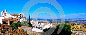 Alentejo Landscape - Monsaraz Castle Village, Alqueva Lake photo