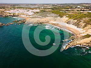 Alteirinhos beach in Alentejo in Portugal photo