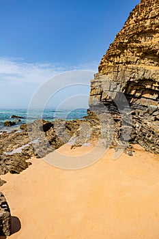 Alteirinhos beach in Alentejo in Portugal photo