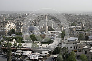 Aleppo from above, Syria