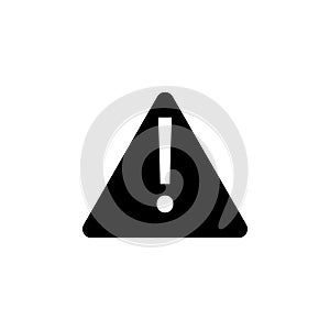 Alert, attention, error, warning icon. Signs and symbols can be used for web, logo, mobile app, UI, UX