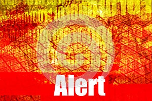 Alert Warning System Message