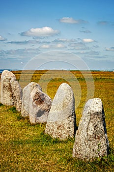 Ales Stenar Viking Standing Stones