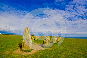 Ales stones in Skane, Sweden