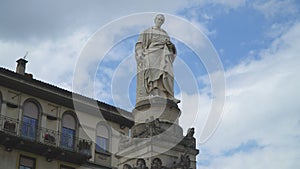 Alessandro Volta Statue