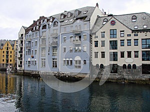 Alesund harbor