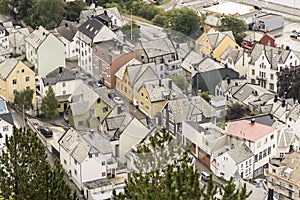 Alesund from Mount Aksla.