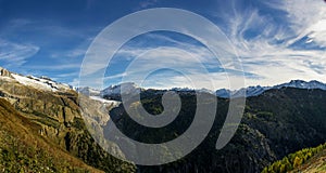 Aletsch Glacier Panorama