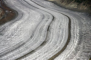 Aletschgletscher Aletsch glacier Switzerland