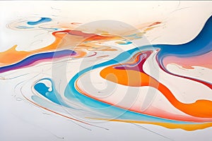 Alex Janvier abstract Landscape generated by Ai